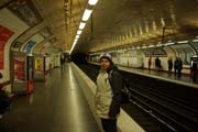 Paris metrosu.