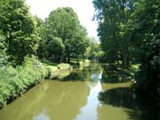 Brugge içinden geçen nehir.